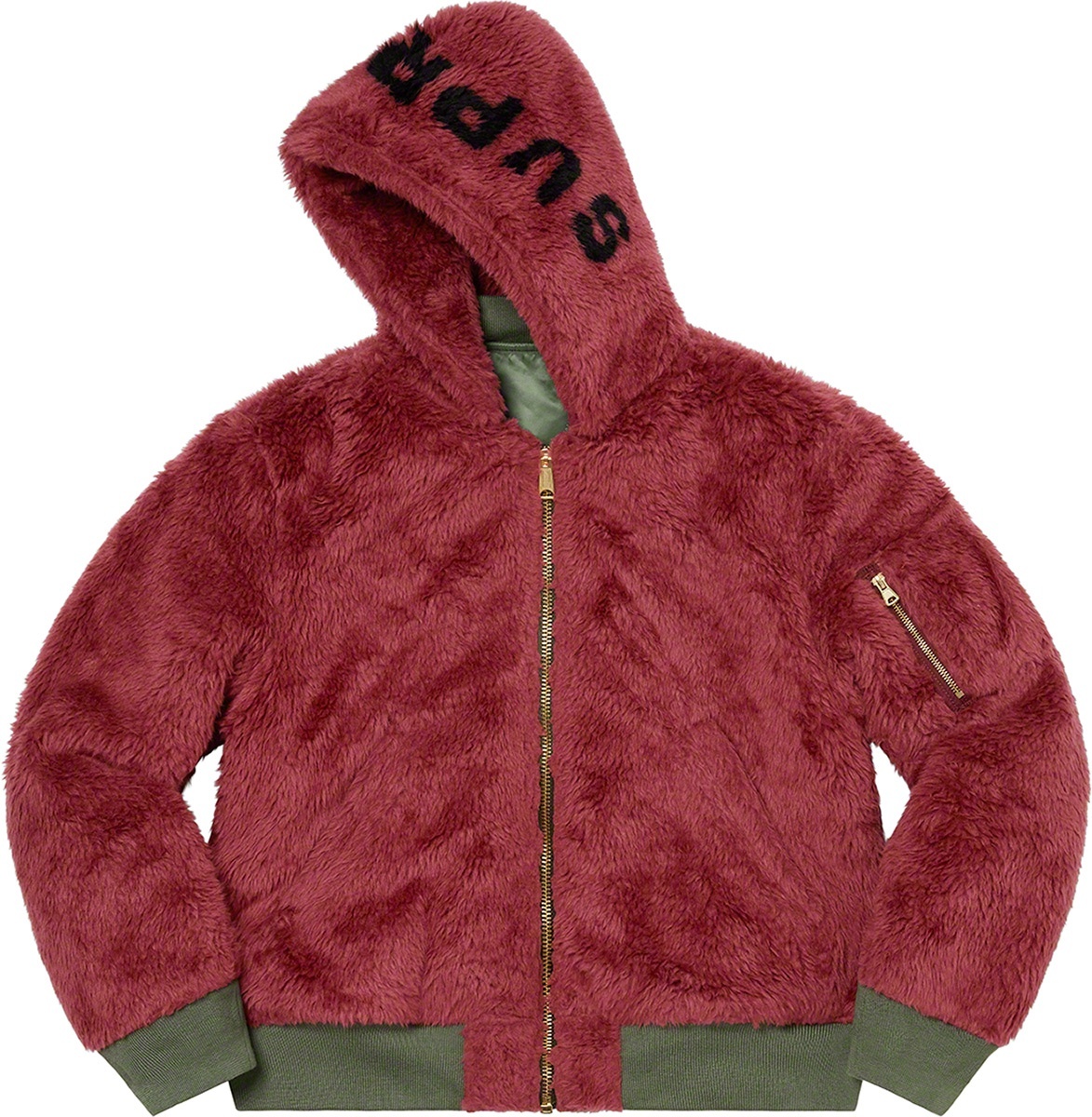 Faux Fur Reversible MA-1 view 20